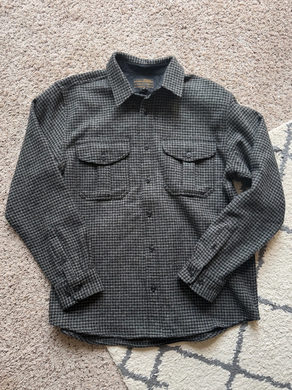 NWT Filson Northwest Wool Shirt